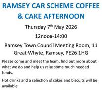 Ramsey coffee and cake